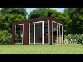 GARDEN OFFICE  render animation