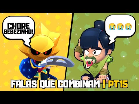 Brawler voice lines that match | PT15 - Brawl Stars