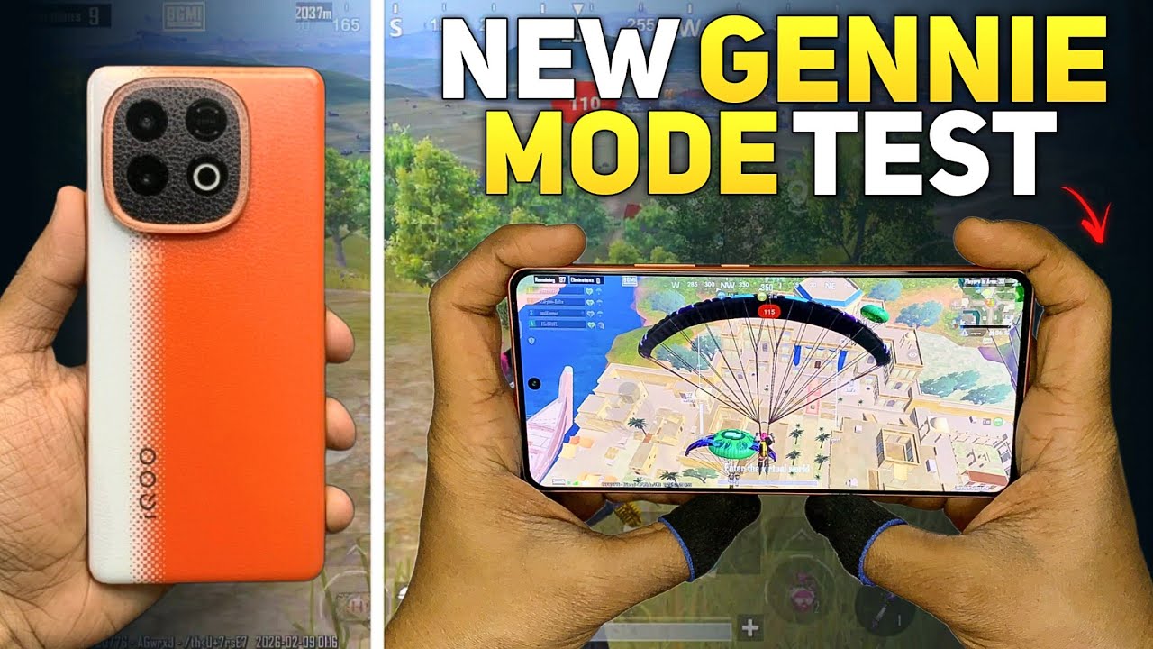 iQOO Neo 10 Bgmi New Gennie Update Test🔥 / iQOO Neo 10 Bgmi Test / iQOO Neo 10 Gaming Review In 2026