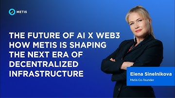 Why Metis Is the Foundation for AI-Native Web3 — Elena Sinelnikova interview with Genzio media