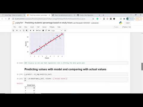 Predicting Students' Score Using Their Study Hours | Simple Linear Regression