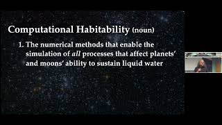 Associate Professor Rory Barnes Presenting Computational Habitability