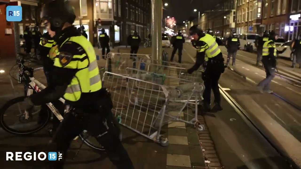 Me ingezet op de Paul krugerlaan na onrust 