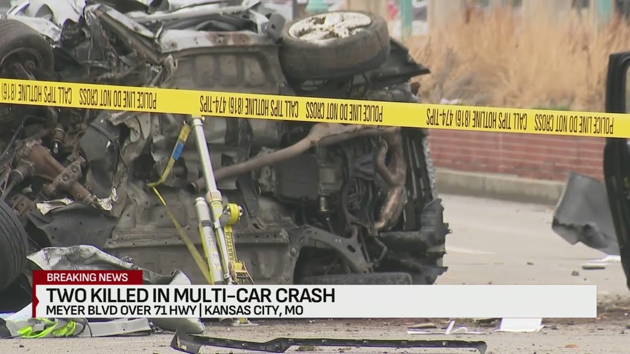 Two killed in crash on 71 Highway in Kansas City - YouTube