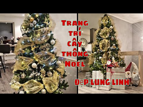 Video Vlog 94???????? Cách trang trí cây thông đẹp cho mùa giáng... - youtube