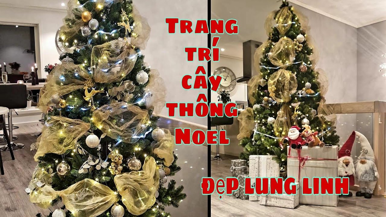 Vlog 94🇧🇻 Cách trang trí cây thông đẹp cho mùa giáng sinh| trang trí Cây thông Noel đẹp lung linh