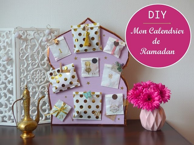 DIY Faire un calendrier de Ramadan 