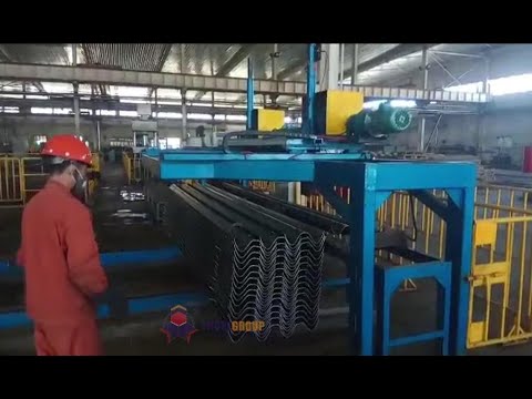 automatic bundle stacking machine for steel tile
