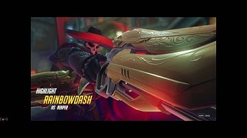 Overwatch AMAZING Reaper Ultimate - Sextuple Kill!