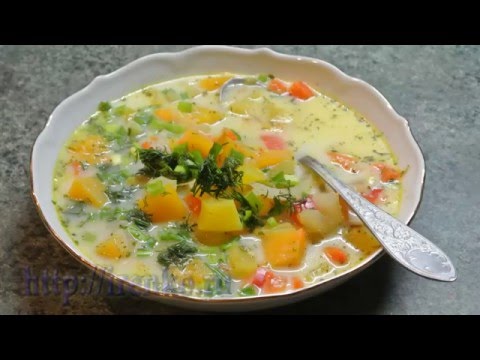 Видео рецепт Суп из тыквы