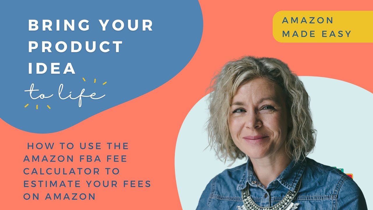 how to use Amazon FBA fee calculator - YouTube