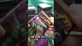 Teenage mutant Ninja turtles PBB play booster pack opening Magic the gathering EDH cards #mtg