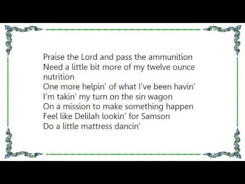 Dixie Chicks - Sin Wagon Lyrics