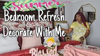 Spring Summer 2024 Decorate With Me Bedroom Styling Idea Bedroom Refresh On A Budget Cozy Bedroom