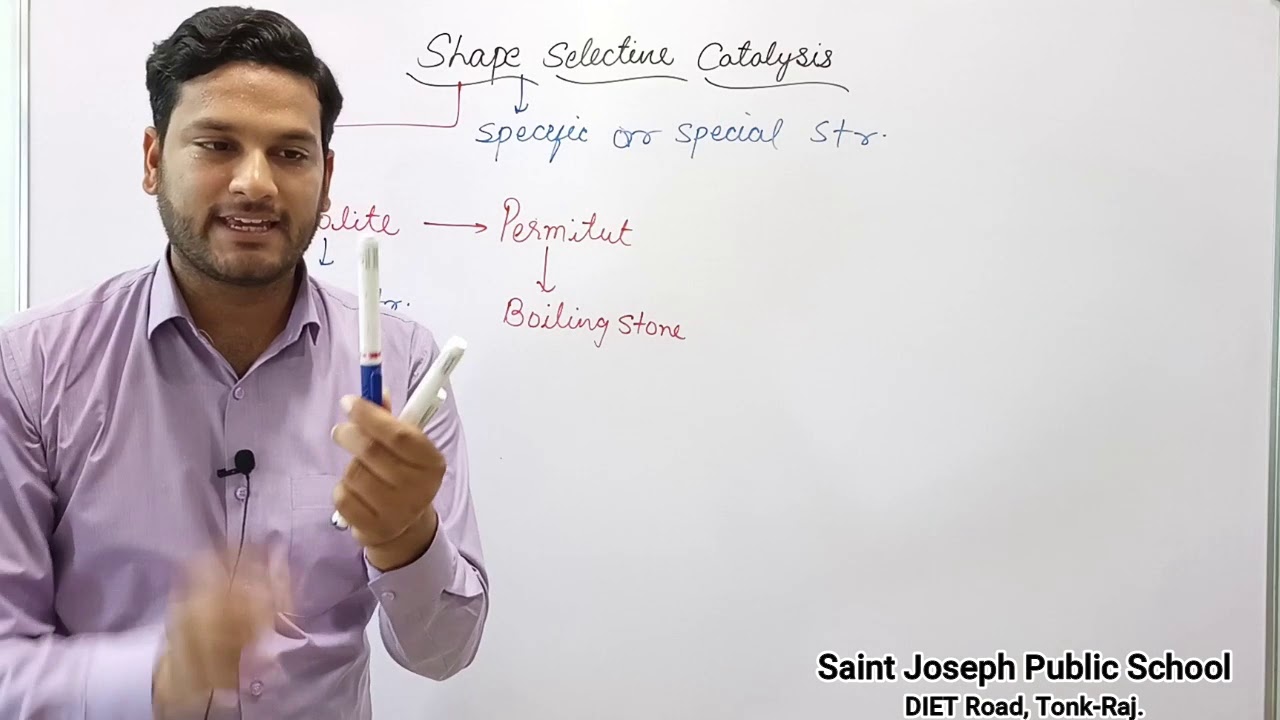 Class 12 Chemistry Surface Chemistry Shape Selective Catalysis