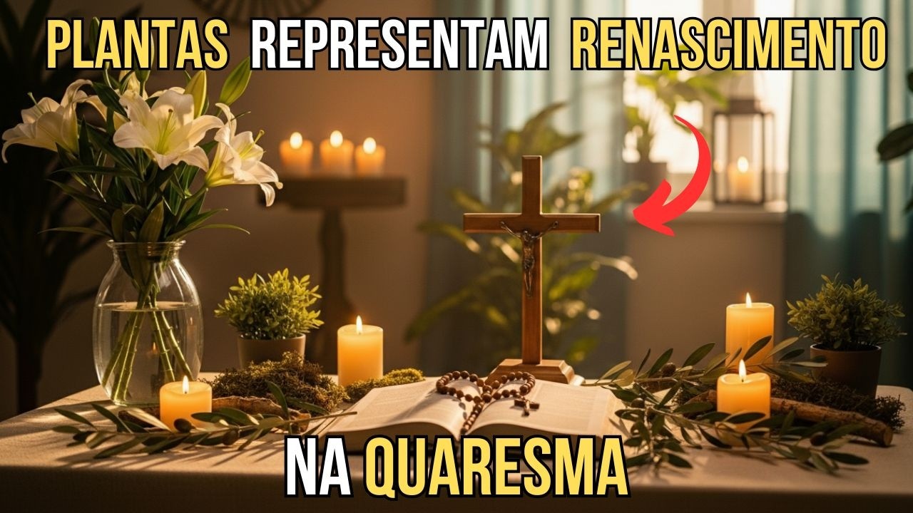 Plantas Que Representam RENASCIMENTO Na QUARESMA E seu Simbolismo  (A Maioria NÃO Sabe)