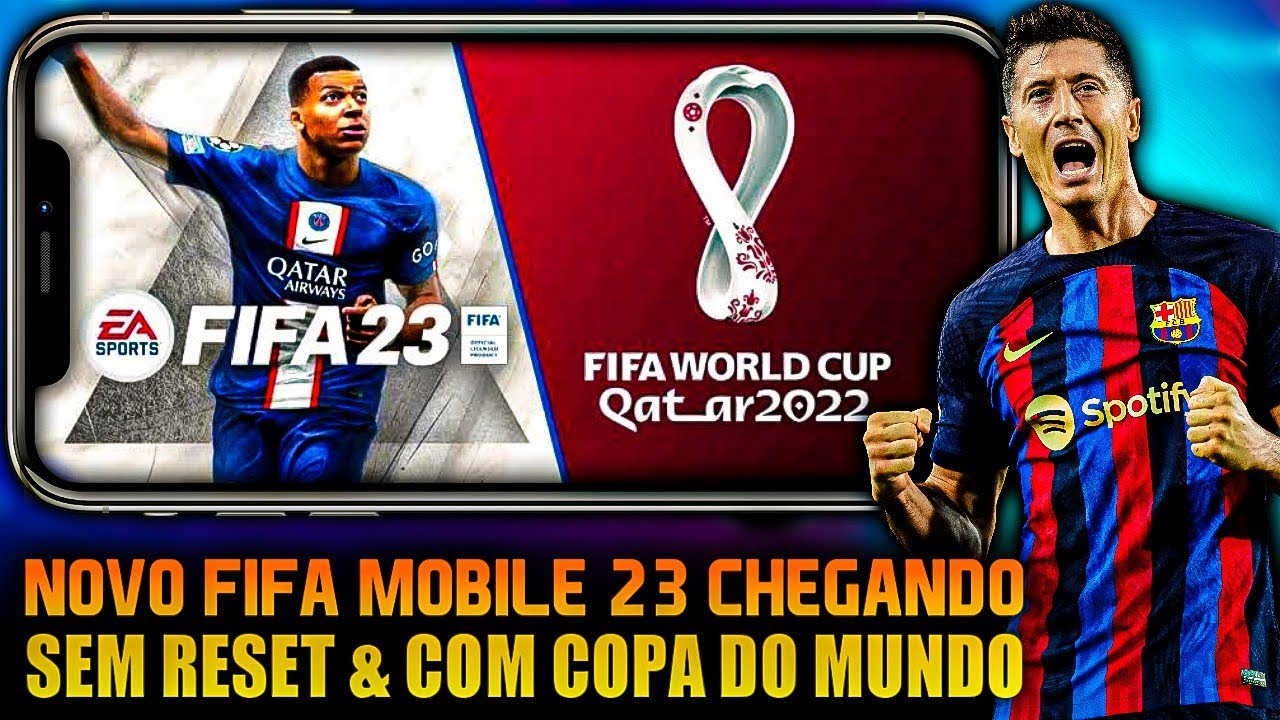 SAIU NOVO FIFA MOBILE 23😱 UNIFORMES E TIMES ATUALIZADOS🔥MODO