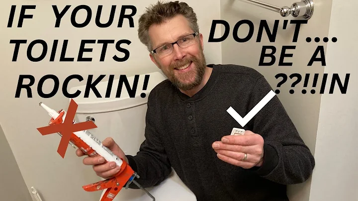 How to Fix a Rocking Wobbly Toilet