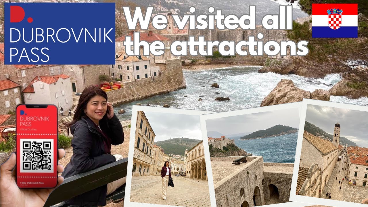 We visited all the sites included in the Dubrovnik Pass. Uber from airport to Old Town.Free bus ride