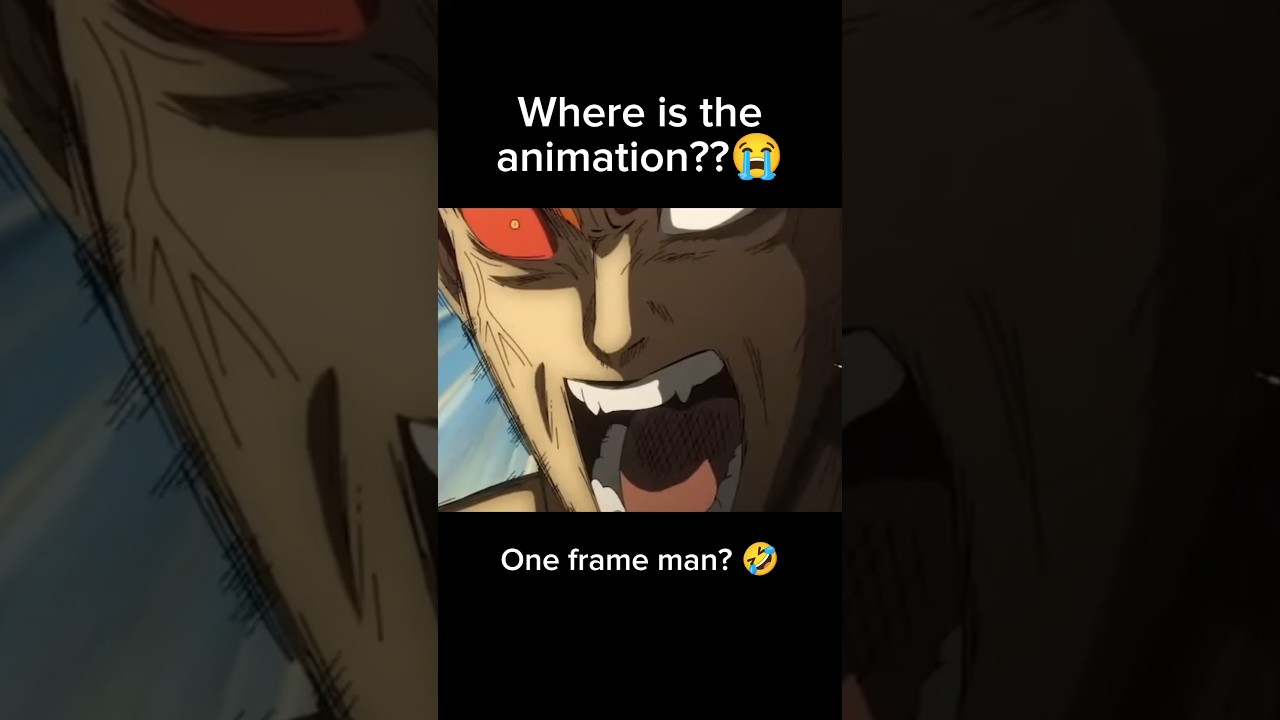 Wheres the animation 😭? Opm s3 e2 