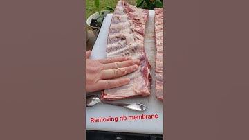 Easiest Way to Remove the Rib Membrane