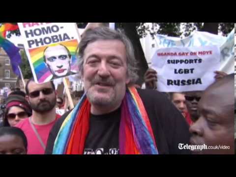 Video: Hvorfor Stephen Fry Er Imod OL I Sochi