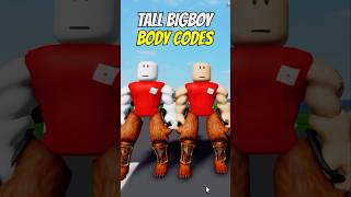 VIRAL TALL BIG BOY BODY ID CODES IN BROOKHAVEN! 😱 #roblox #brookhaven
