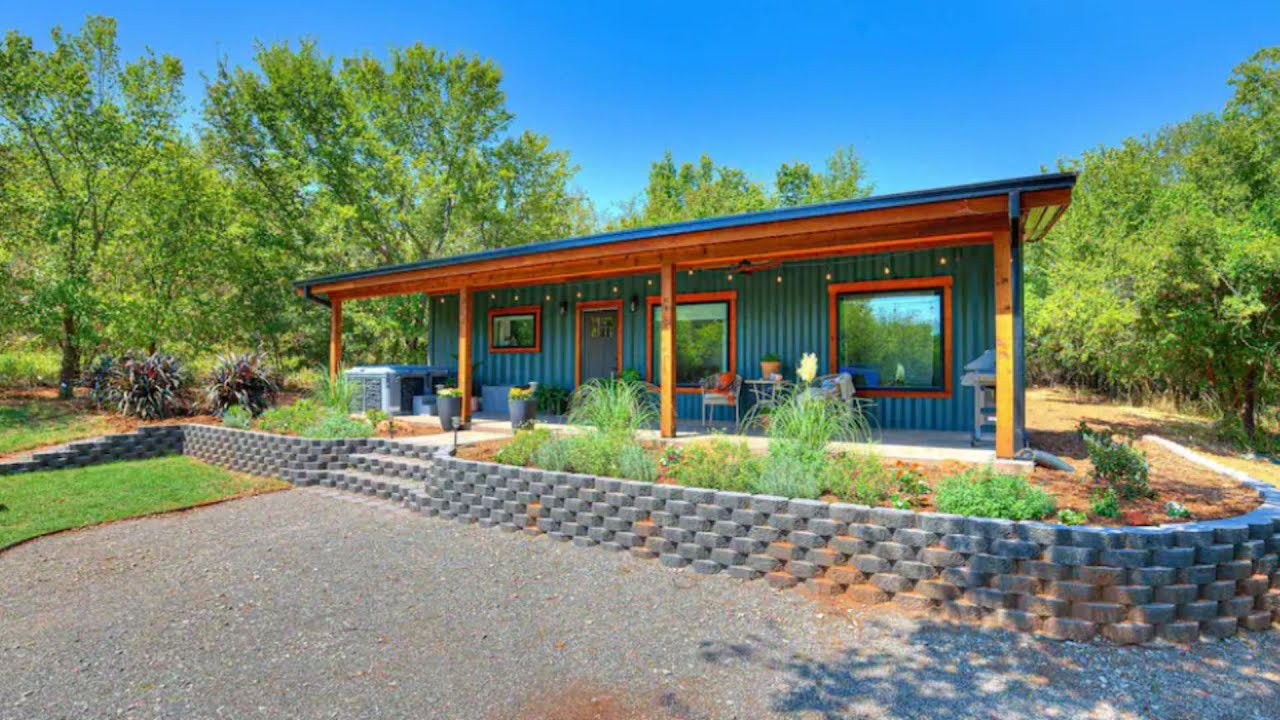 How to Convert 40ft. Shipping Container into a Tiny House - YouTube