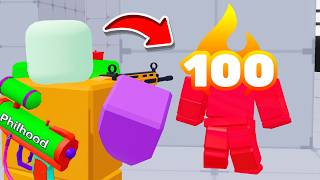 DESTROYING NOOBS IN ROBLOX RIVALS