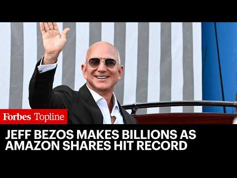Jeff Bezos Is $24 Billion Richer As Amazon Shares Hit Record