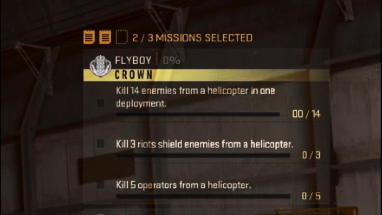 'DMZ' Season 2 - Tier 4 Crown Faction - Flyboy Mission