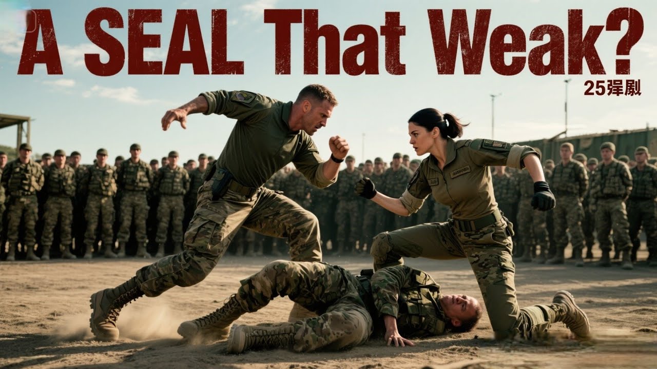 “A SEAL That Weak?” He lunged at her — she dropped him cold in front of 250 elite forces | Mission