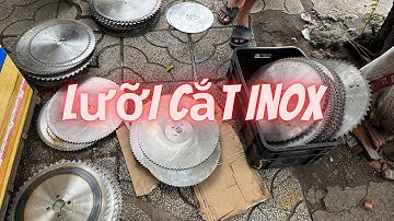 Lưỡi cắt HSS chuyên cắt inox máy tua chậm đủ size 🤗 | 0762222646 Quý