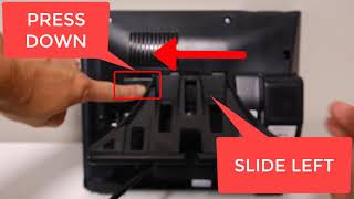 Mitel 6920 Handset - Handset Upright or Low Angle Position