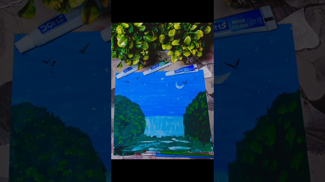 Scenery Drawing// wait for end// 