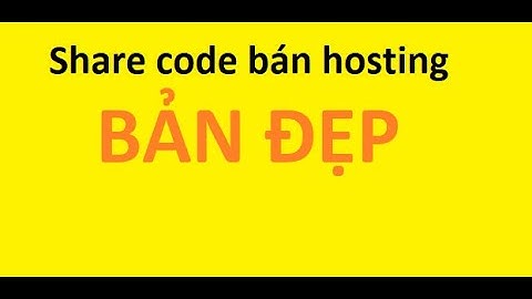Share code bán hosting bản đẹp FREE | FrotionGamer