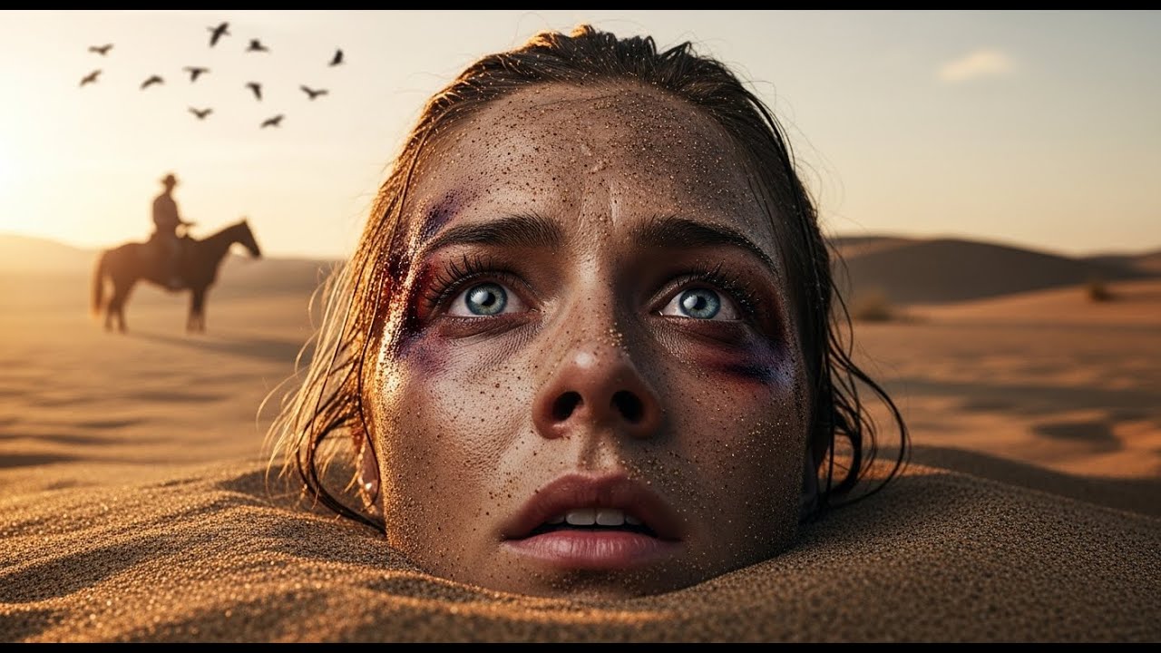 Byla ponechána kojotům, pohřbena po krk – dokud ji osamělý kovboj nevykopal holýma rukama.