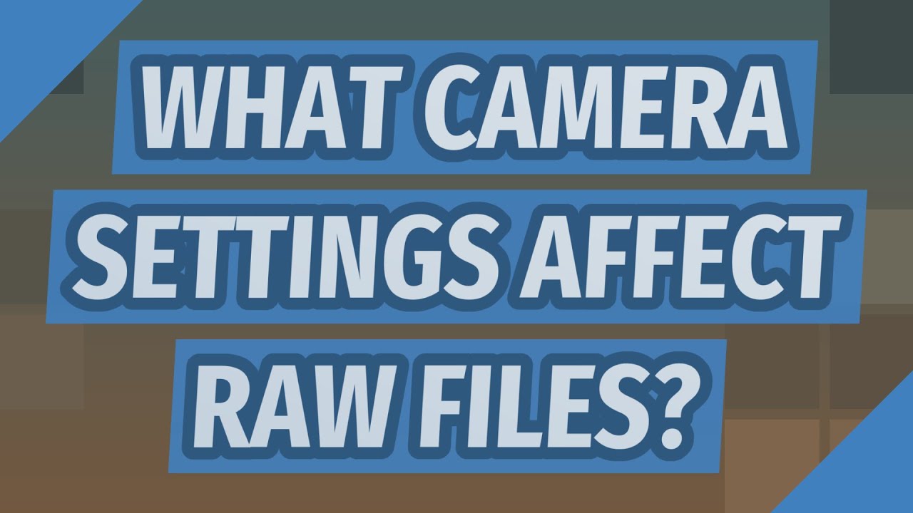 How Does Iso Affect Raw Files? – SRKHWN