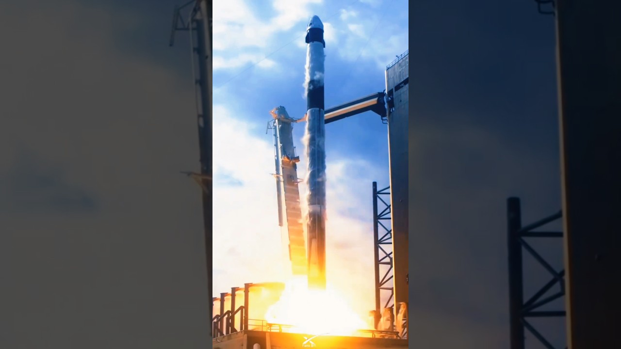 nasa with spacex 🚀🌌