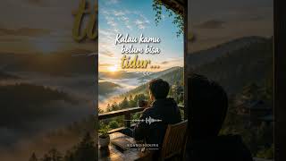 Kalau kamu belum bisa tidur…; Ruang Hening  #ruanghening #motivation #healing #nooverthinking