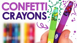 CONFETTI CRAYONS  Year Of The Crayon?