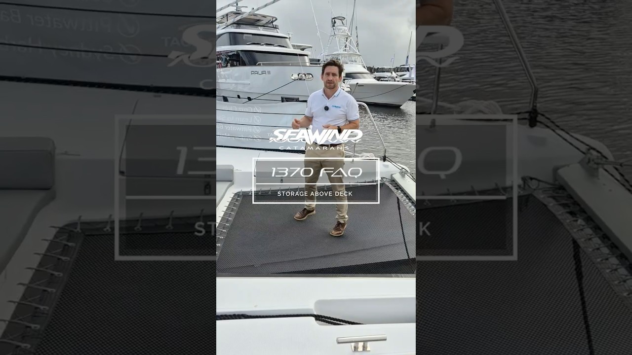 Seawind 1370 Feature Series | External Locker Space