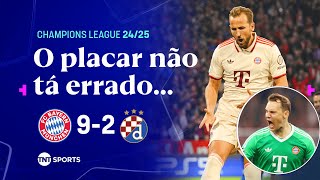 Thumbnail for HARRY KANE FAZ 4 GOLS E BAYERN DÁ GOLEADA HISTÓRICA NA ESTREIA DA CHAMPIONS - BAYERN 9 X 2 ZAGREB