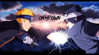 On my own - Naruto Vs Sasuke [AMV/Edit] Resimi