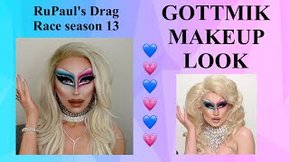 GOTTMIK MAKEUP TUTORIAL, RUPAULS DRAG RACE SEASON 13
