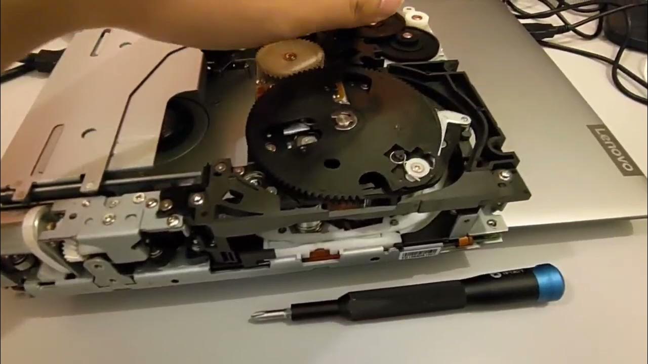 How to manually remove stuck tape from tape drive Ep4 YouTube