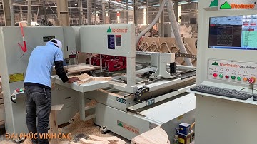 MÁY CƯA LỌNG CNC LƯỠI ROUTER WOODMASTER LỌNG CHI TIẾT CONG PHỨC TẠP