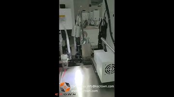 Fully automatic servo motor driven cable two ends crimping machine - can be equipped with CFM CCD