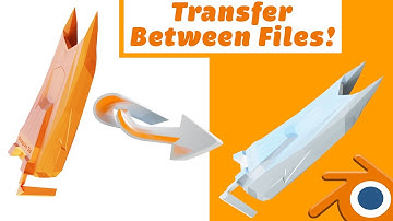 Quickly Transfer One Blend File to Another!