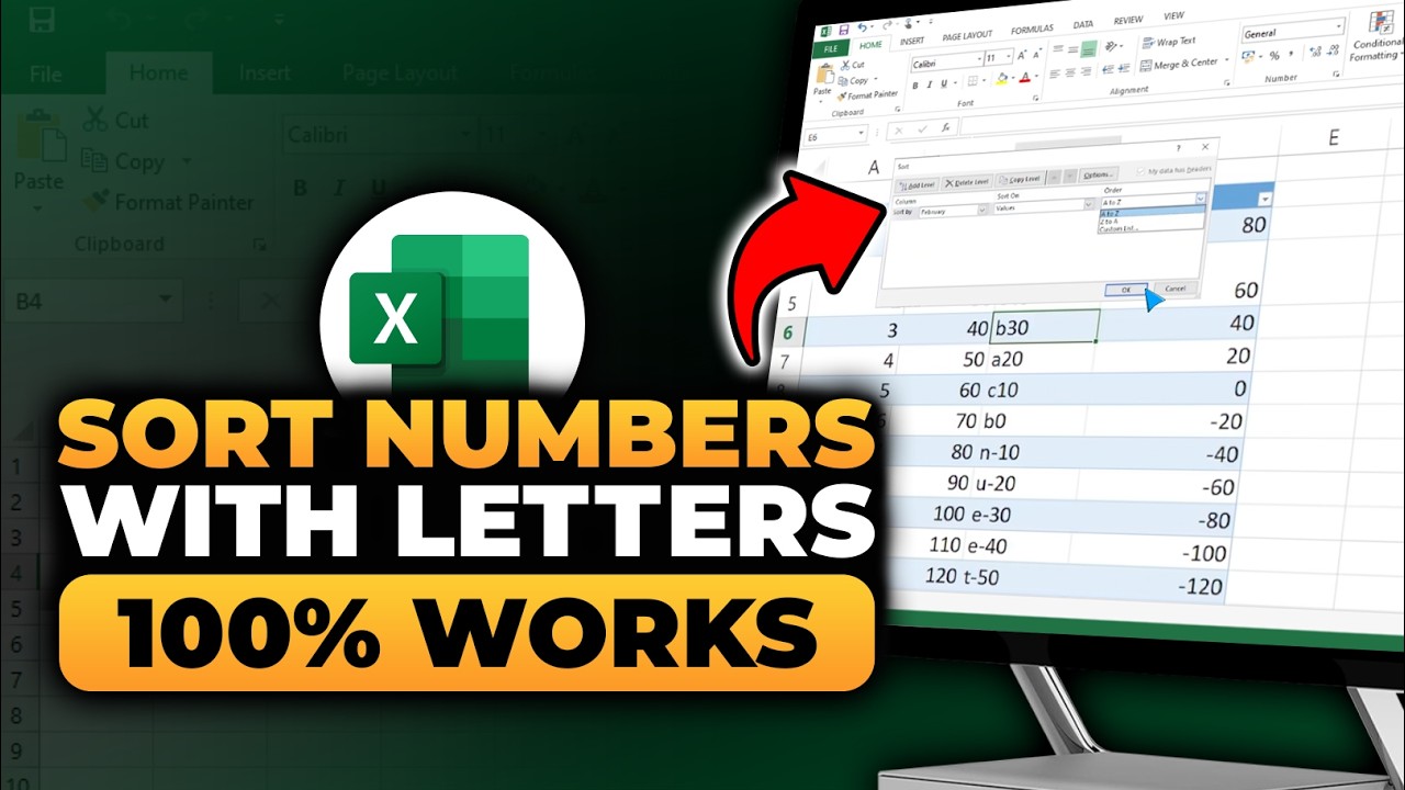 Numbers No Sort How To Sort Excel Numbers With Letters (๐ฎ๐ฌ๐ฎ๐ฒ) | 100% WORKS | NO Yapping ...
